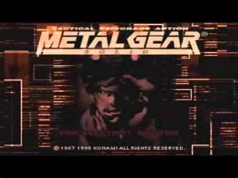 metal gear solid box sound|metal gear solid sound download.